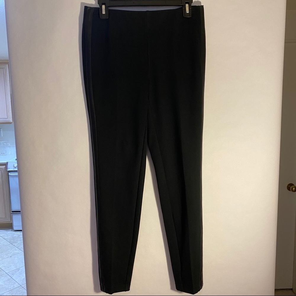 Ralph Lauren Leggings Pants w/ Leather Stripe